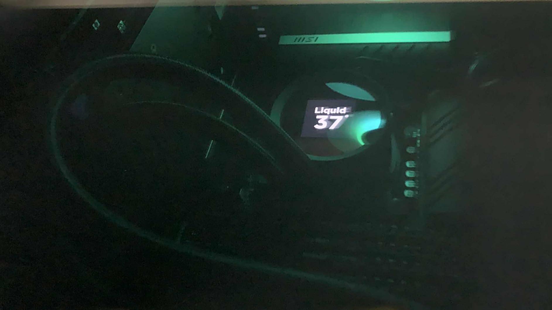 NZXT Kraken 280-280mm AIO Liquid CPU Cooler, LCD - Black customer photo 1