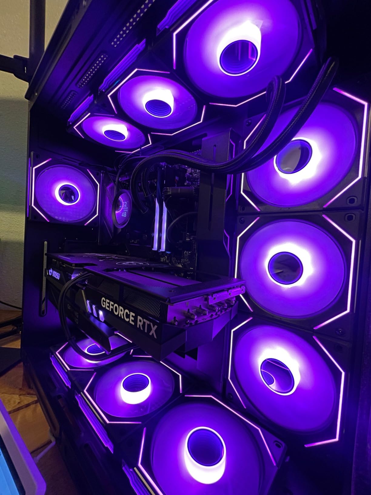 NZXT Kraken 280-280mm AIO Liquid CPU Cooler, LCD - Black customer photo 2