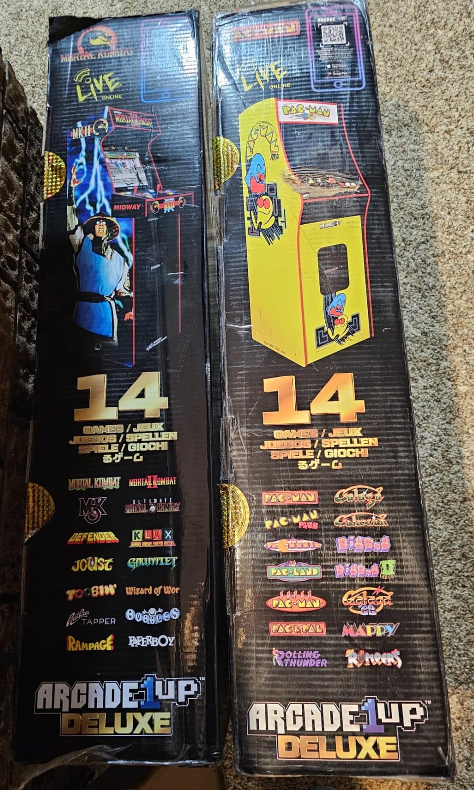 ARCADE1UP Mortal Kombat II Deluxe Arcade Machine, 14 Games customer photo 2