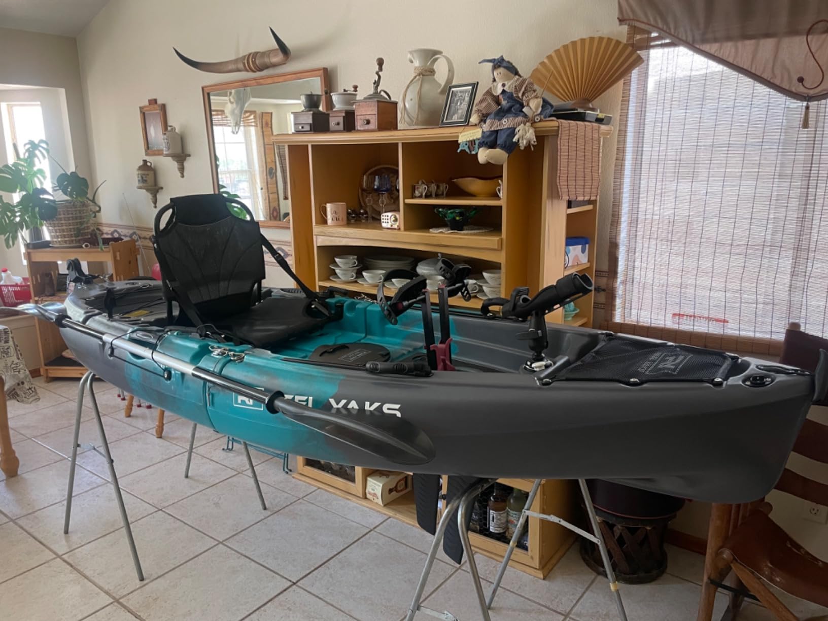 Reel Yaks Raptor Modular Fishing Kayak, 9.5ft, 380 lbs Capacity customer photo 2