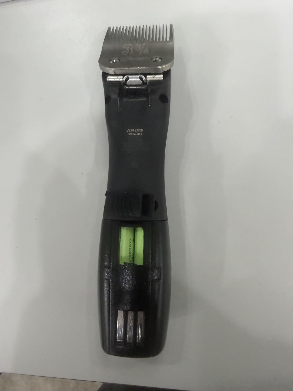 Andis 79160 Supra ZR II Cordless Rechargeable Hair Clipper, Detachable customer photo 2