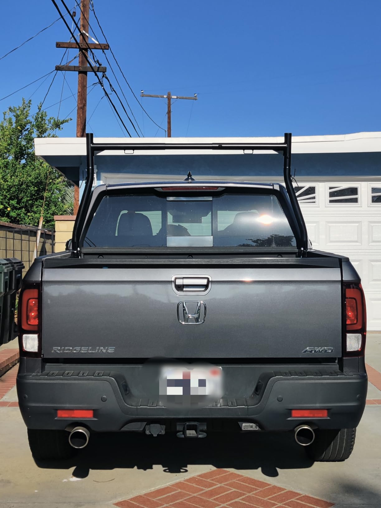 VEVOR Extendable Steel Truck Ladder Rack - 800 lbs Capacity, 46-71 inch, Non-Drilling for Kayak, Surfboard, Lumber, Ladder customer photo 1