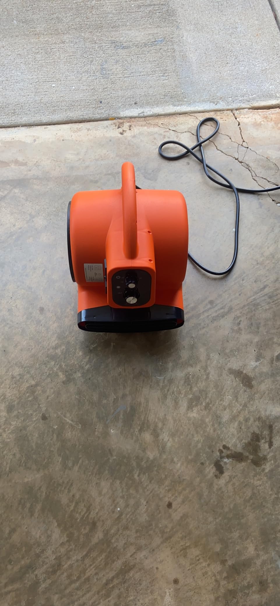 VEVOR Air Mover, 1/4 HP 1000 CFM Carpet Dryer for Cooling and Ventilating customer photo 1