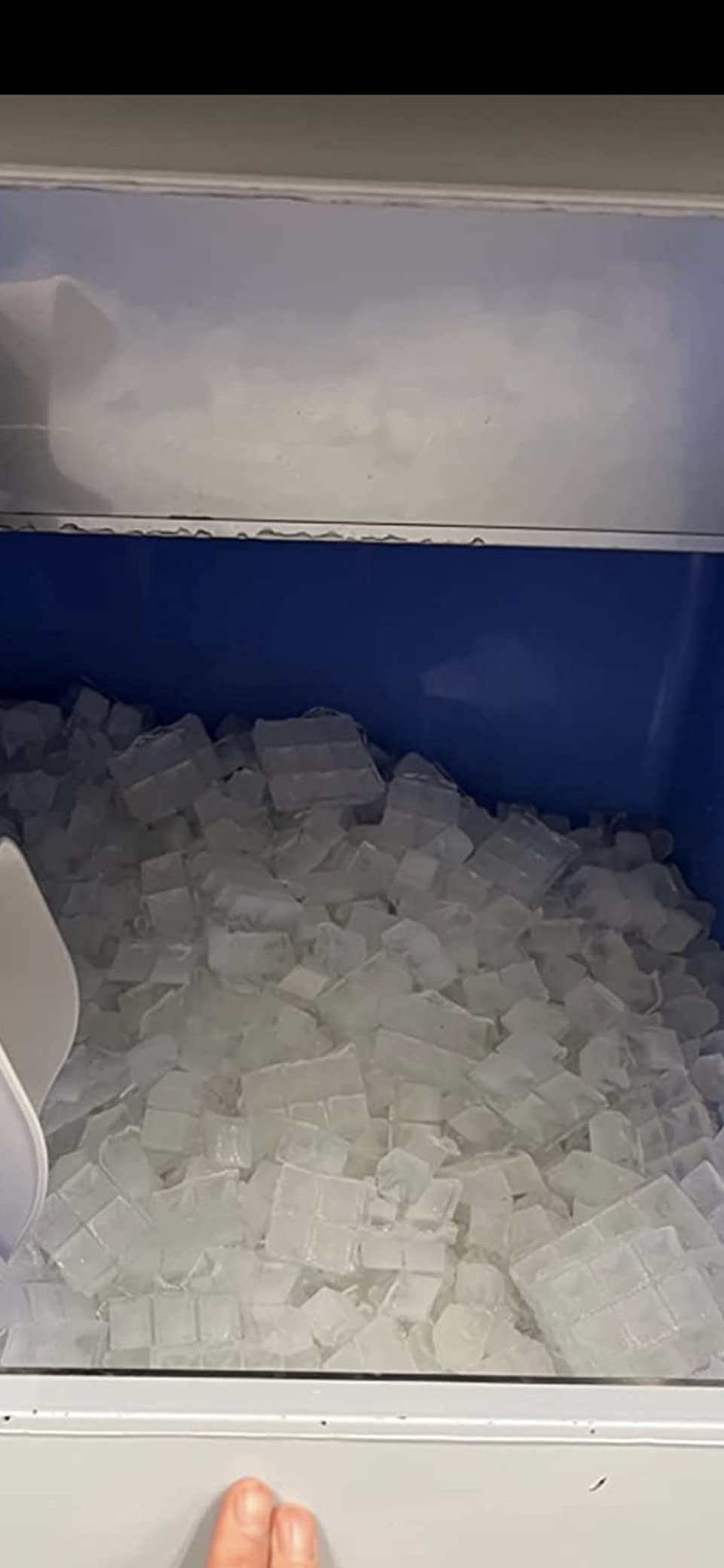 Coolski Commercial Ice Machine 350Lbs/Day, Cubes Ice Maker with Storage Bin customer photo 1