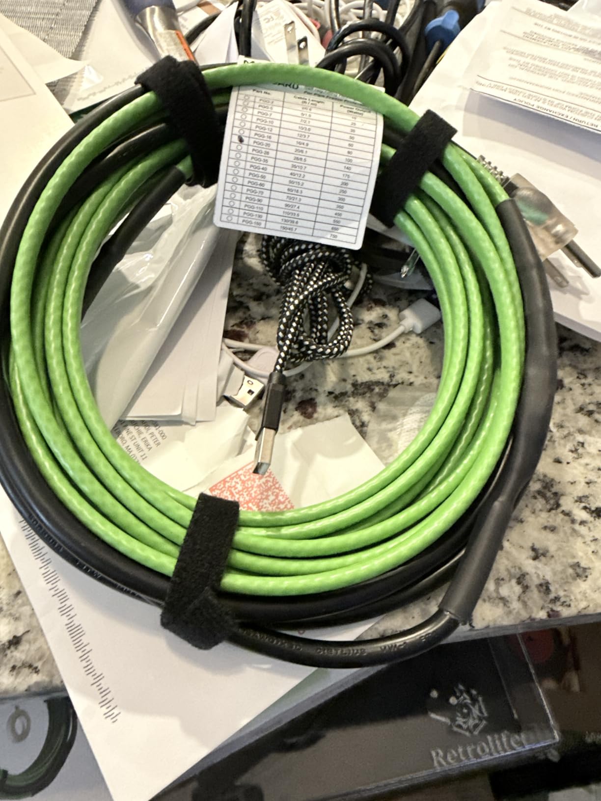 MAXKOSKO 20ft Heat Tape for Water Pipes Self Regulating Heating Cable 120V customer photo 2