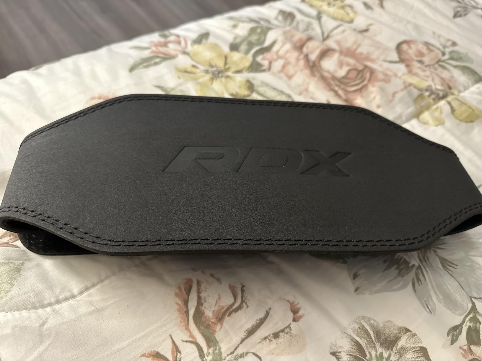 RDX Weight Lifting Belt Gym Fitness, Cowhide Leather, 4” 6” Padded Lumbar Back Support, 10 Adjustable Holes, Weightlifting Powerlifting Bodybuilding Deadlift Squat Workout Strength Training, Men Women customer photo 1