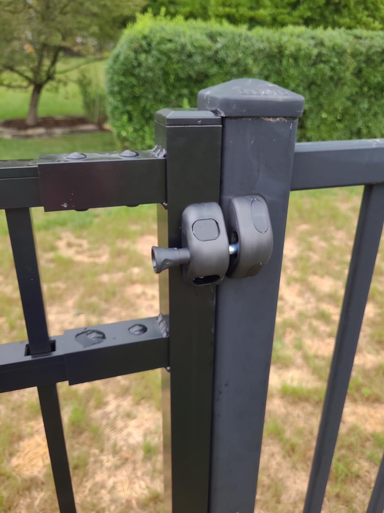 Weatherables Livingston Aluminum Gate Kit – DIY Kit for Backyard and Garden Fencing, Made with Durable Powder-Coated Aluminum that Combats Rust, Fading, and Corrosion (4’ Wide Gate Kit) customer photo 1