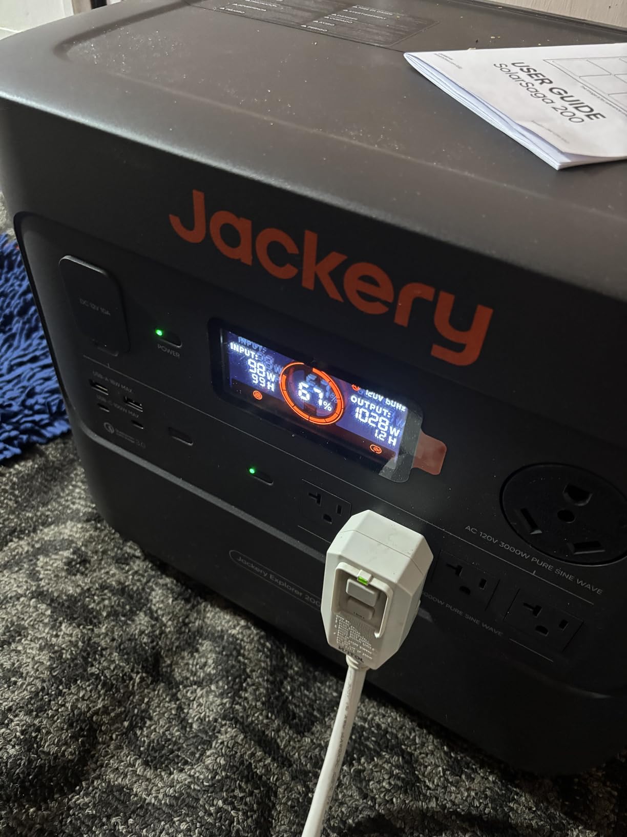 Jackery Explorer 2000 Plus Portable Power Station, 2042Wh, 3000W AC Output customer photo 2