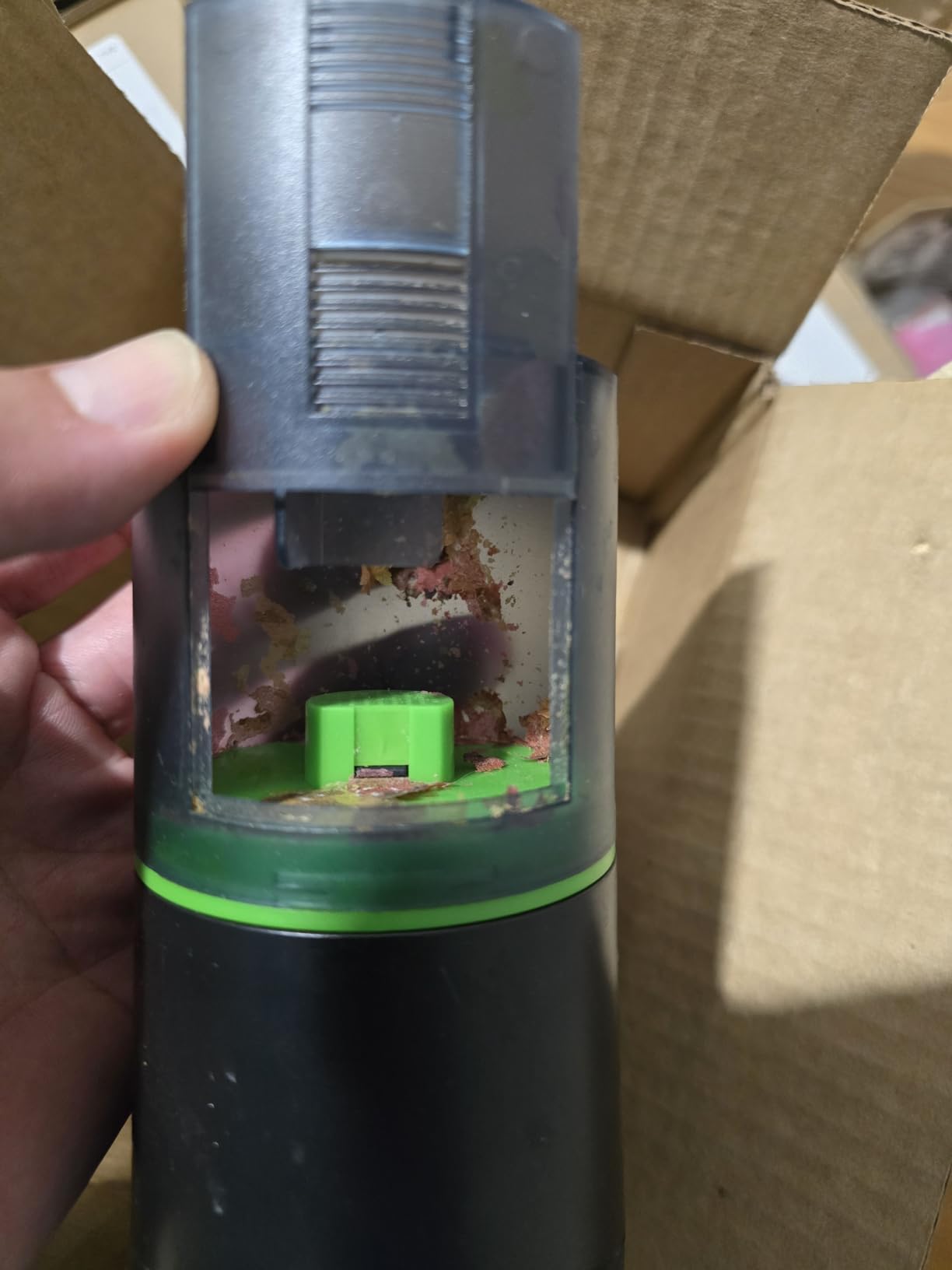 Automatic Fish Feeder for Aquarium Easy Setup & 4 Timers Black customer photo 2