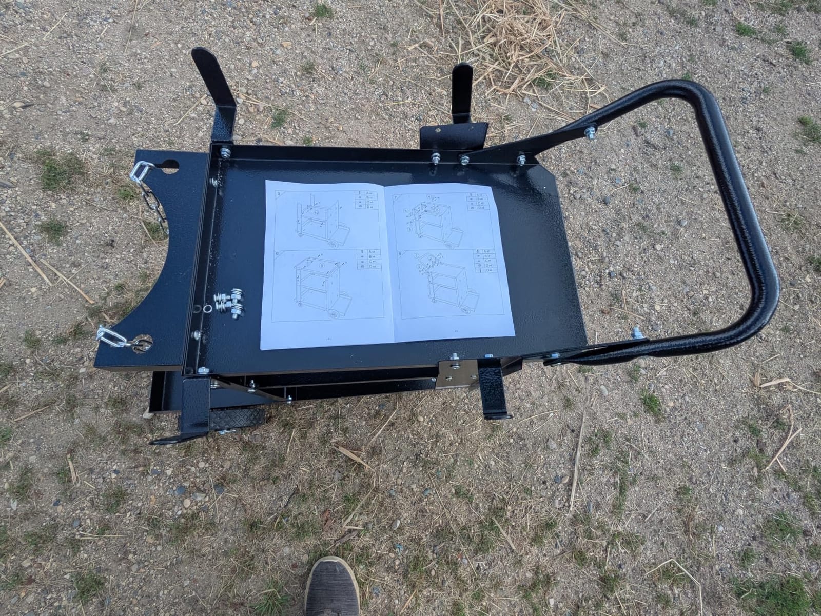 VEVOR Welding Cart, 3-Tier Welder Cart Heavy Duty 400 LBS Weight Capacity customer photo 2