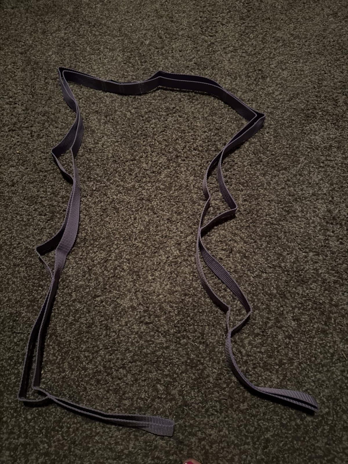 Abiarst Stretching Strap Yoga Straps for Physical Therapy, 10 Loops Non-Elastic Stretch Band for Pilates, Flexibility, Exercise and Gymnastics customer photo 1