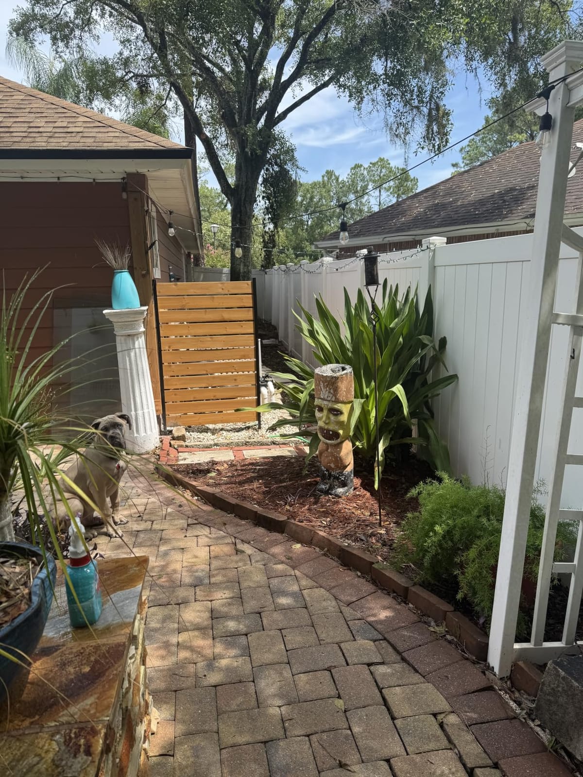 Enclo Concord Privacy Screen, Cedar Wood DIY No Dig Kit customer photo 2