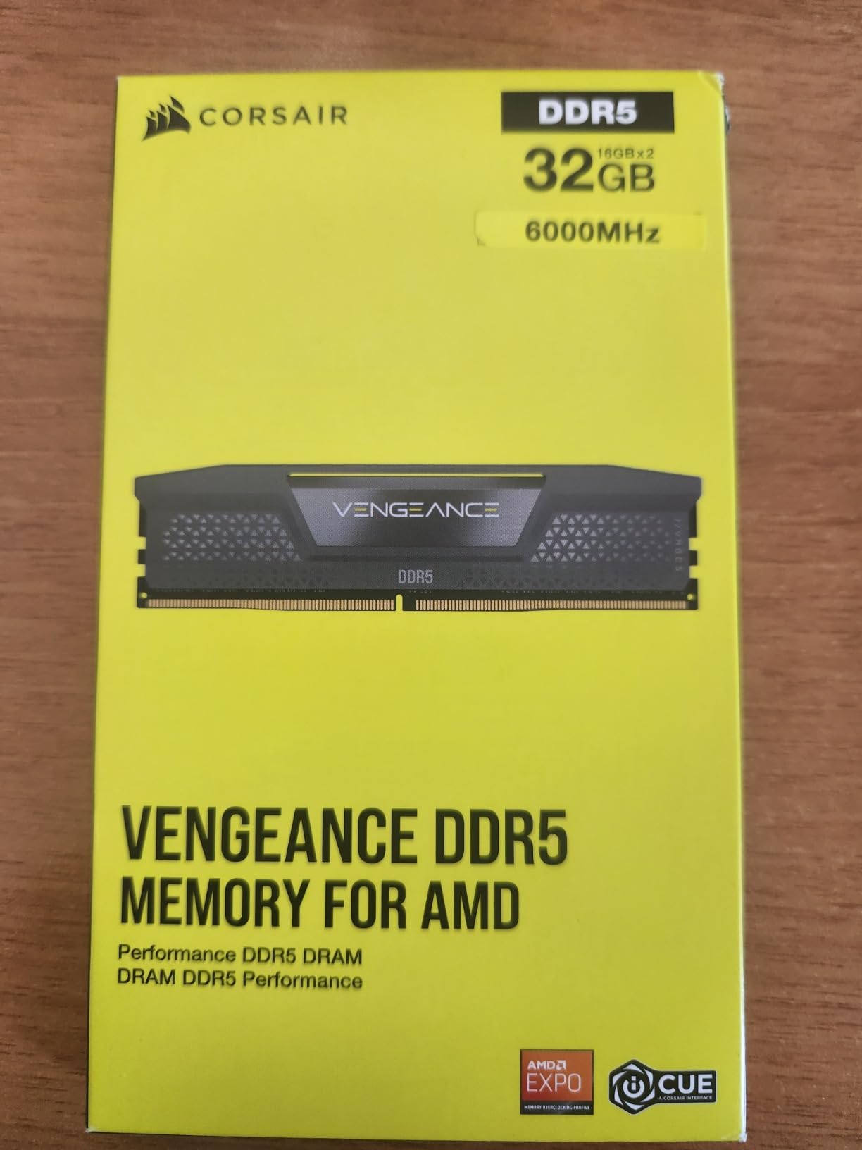 CORSAIR Vengeance DDR5 32GB (2 x 16GB) Up to 6000MHz AMD Intel RAM customer photo 1