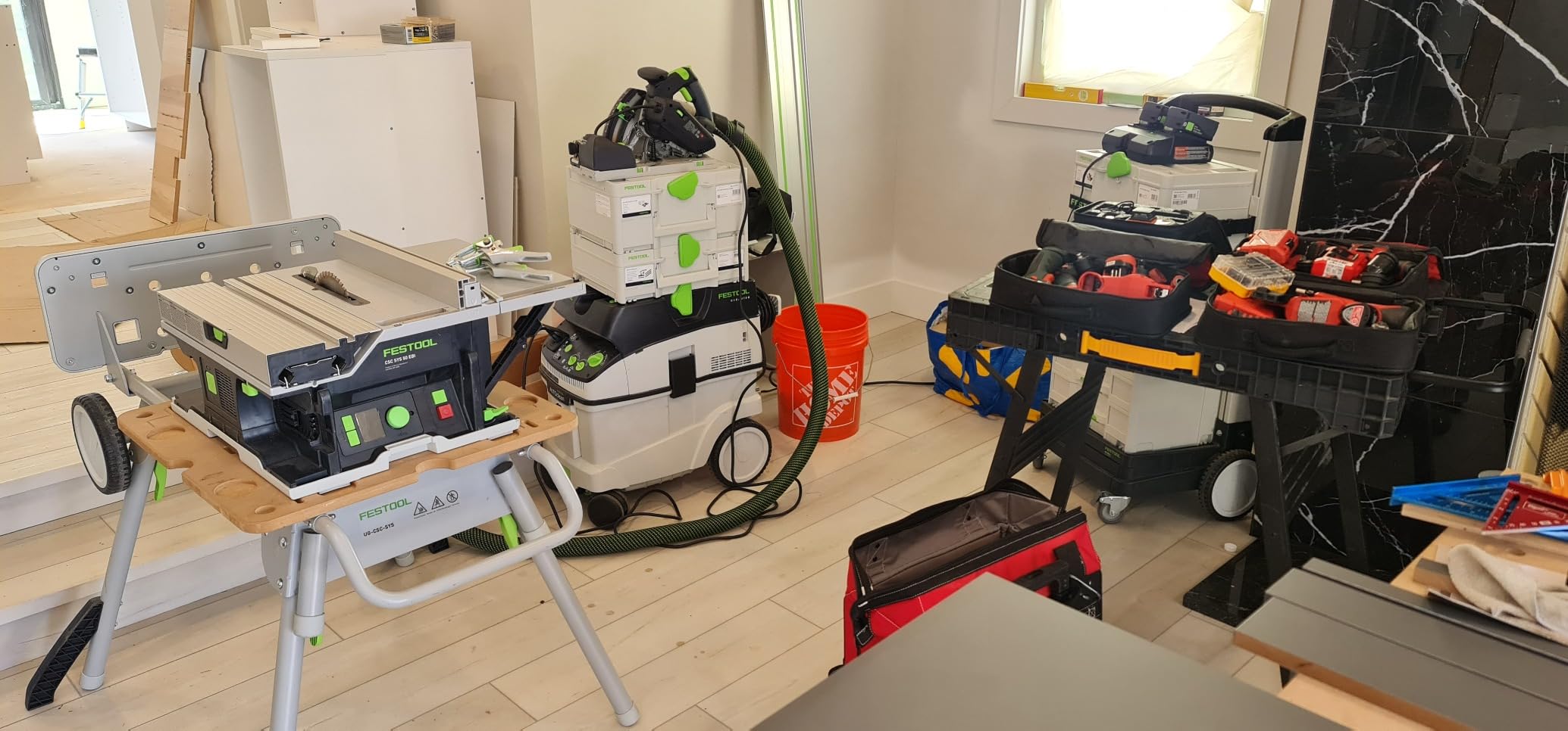 Festool Cordless Table Saw CSC SYS 50 EBI-Set US 576821+577001+577079 customer photo 1