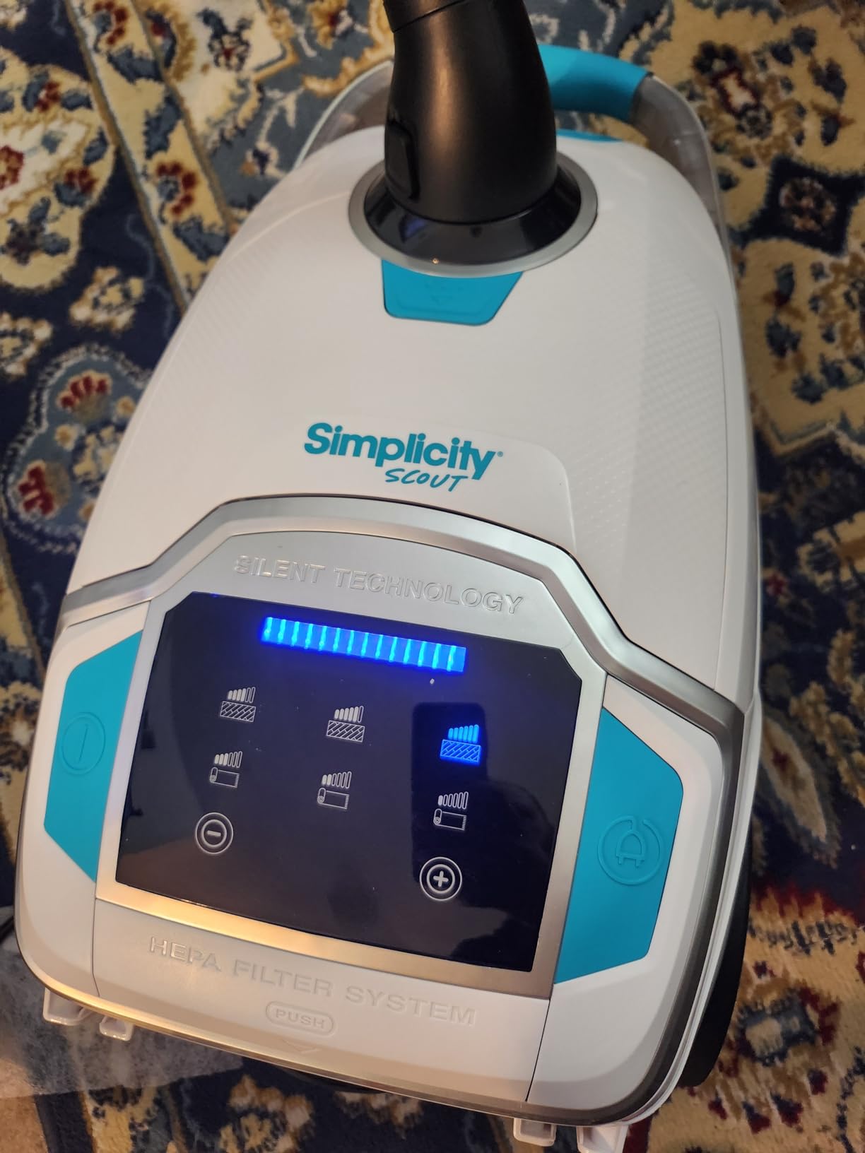 Simplicity Vacuums Scout Canister Vacuum Cleaner, Compact customer photo 1