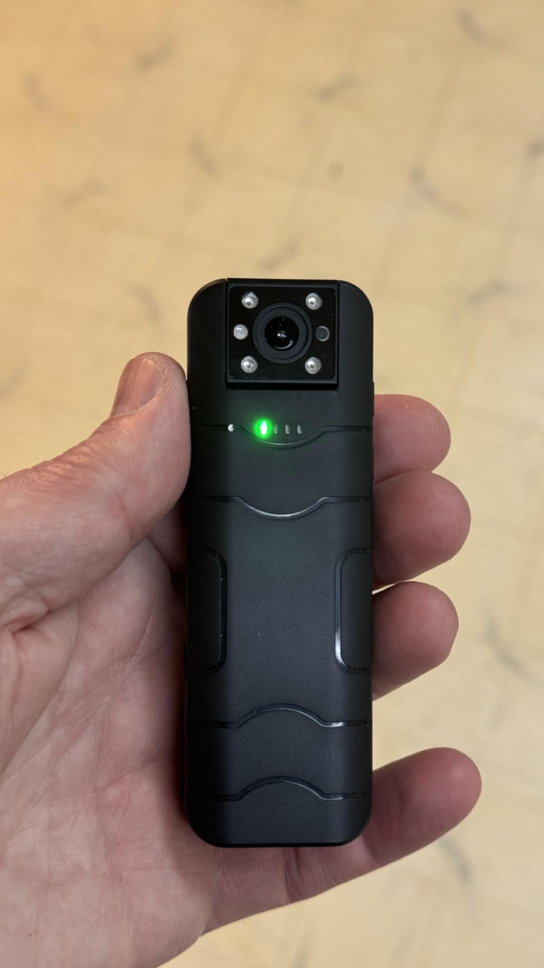 Body Camera with Audio and Video Recording, HD 1080P Body Cam with 180° Rotating Lens, 6HR Battery, IR Cut Auto Night Vision, 128GB Body Worn Camcorder, for Personal Civilians, Police Law Enforcement customer photo 1