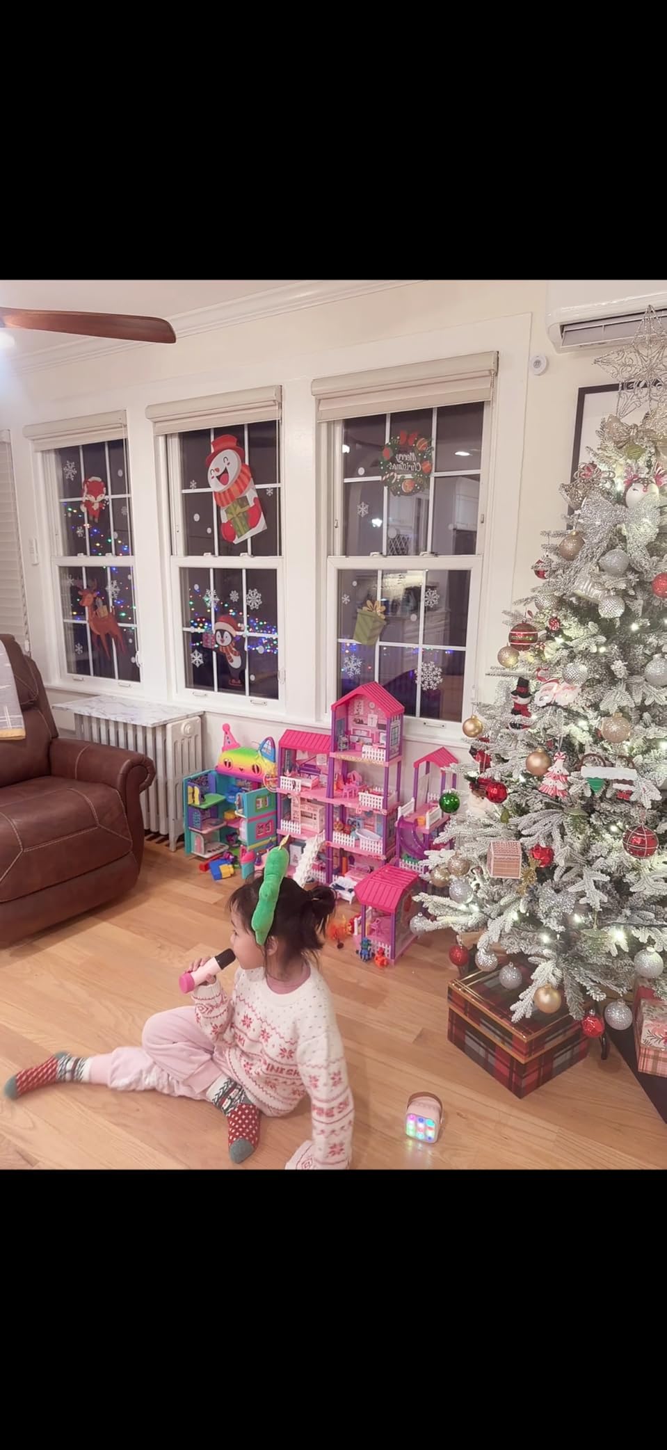 YLL Karaoke Machine for Kids,Birthday Gifts for Girls 3 4 5 6 7 8+Years Old customer photo 1
