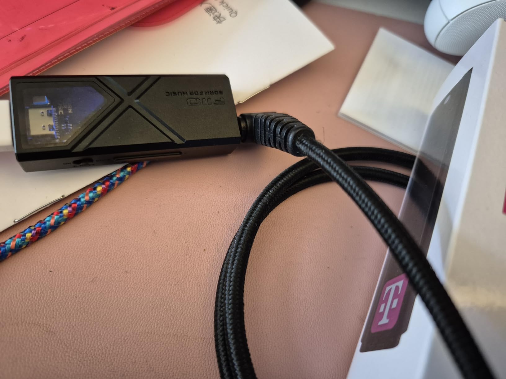 FiiO/JadeAudio KA13 Portable DAC Dongle, USB-C Adapter, 3.5mm and 4.4mm Outputs Compatible with Android/iOS System/PC/Music Players, PCM 384kHz/32bit | DSD256 550mW high Power (Black) customer photo 1