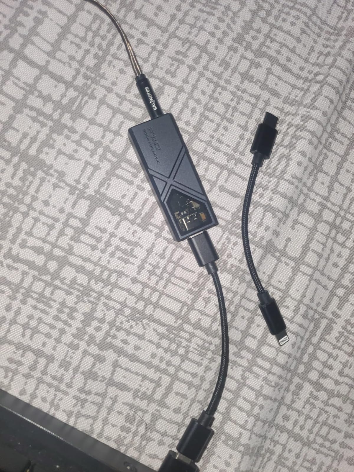 FiiO/JadeAudio KA13 Portable DAC Dongle, USB-C Adapter, 3.5mm and 4.4mm Outputs Compatible with Android/iOS System/PC/Music Players, PCM 384kHz/32bit | DSD256 550mW high Power (Black) customer photo 2