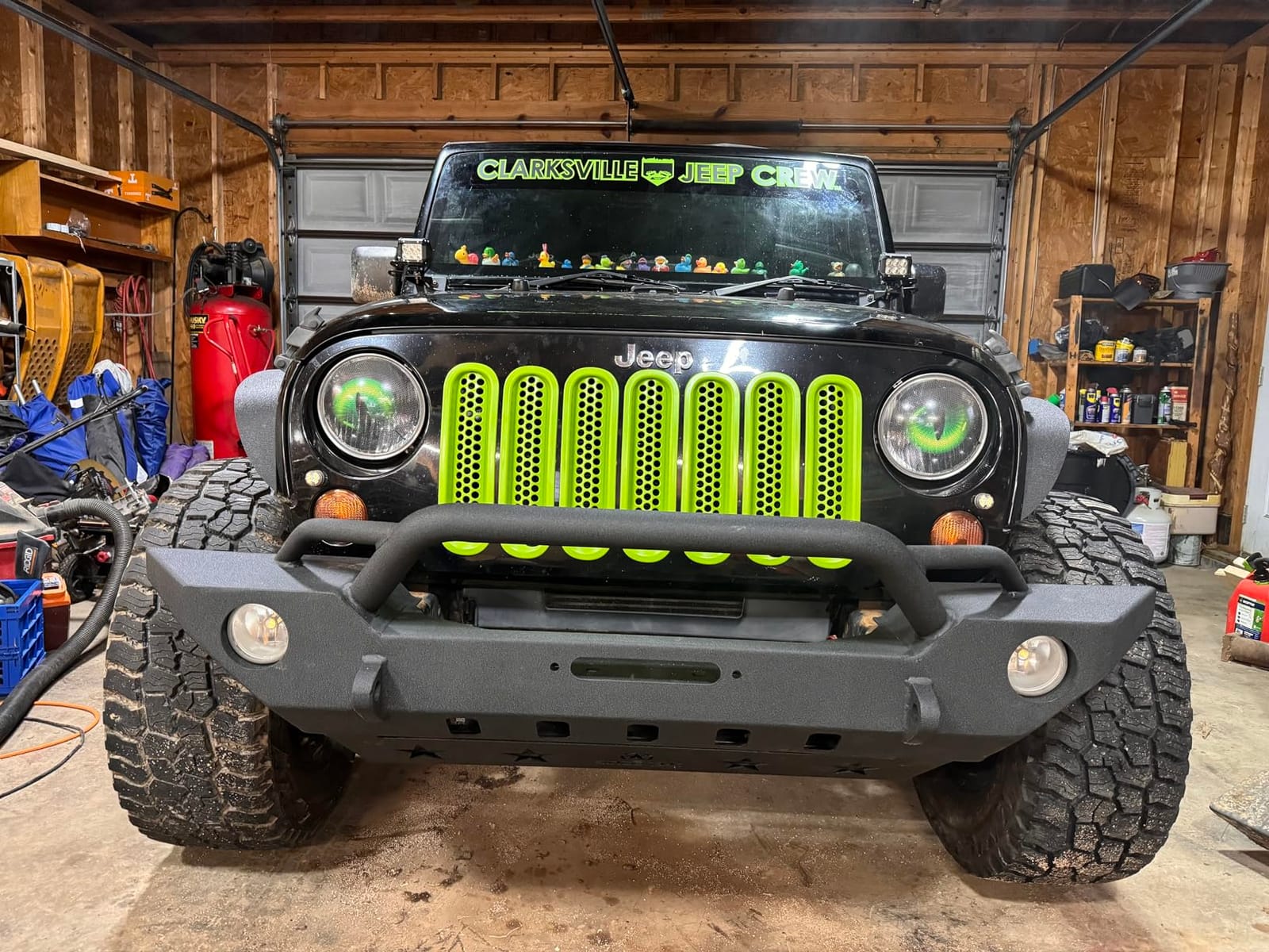 for Ford Bronco Front Skid Plate Carbon Steel Bumper Cover Compatible with 2021-2026 Ford Bronco 2/4 Doors, Lower Guard Engine Protection Protector (Not Fits Original Factory Bumpers) customer photo 2