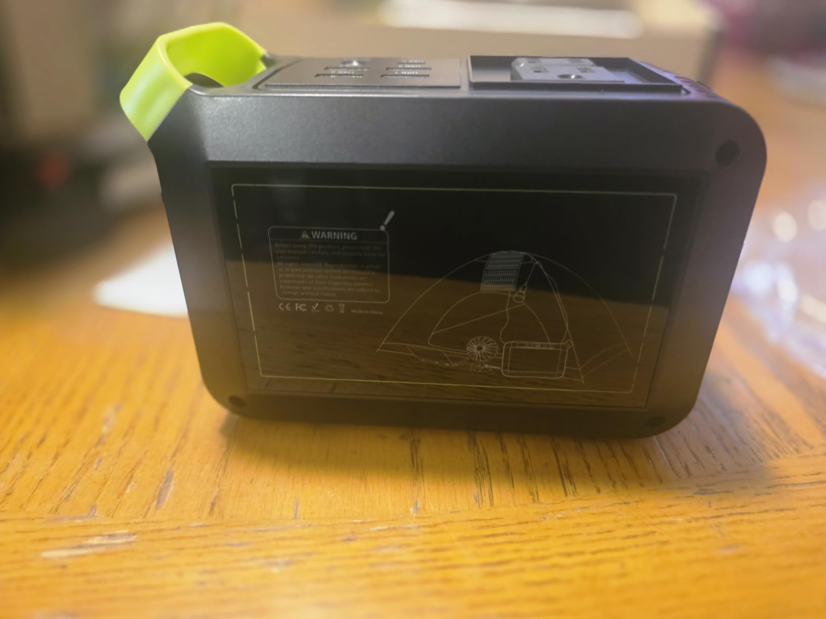 Portable Power Station 300W MARBERO 237Wh Camping Solar Generator Backup Lithium Battery with Pure Sine Wave 110V AC Outlet, USB C, USB A, DC for Outdoors Camping CPAP Home Blackout Emergency customer photo 2