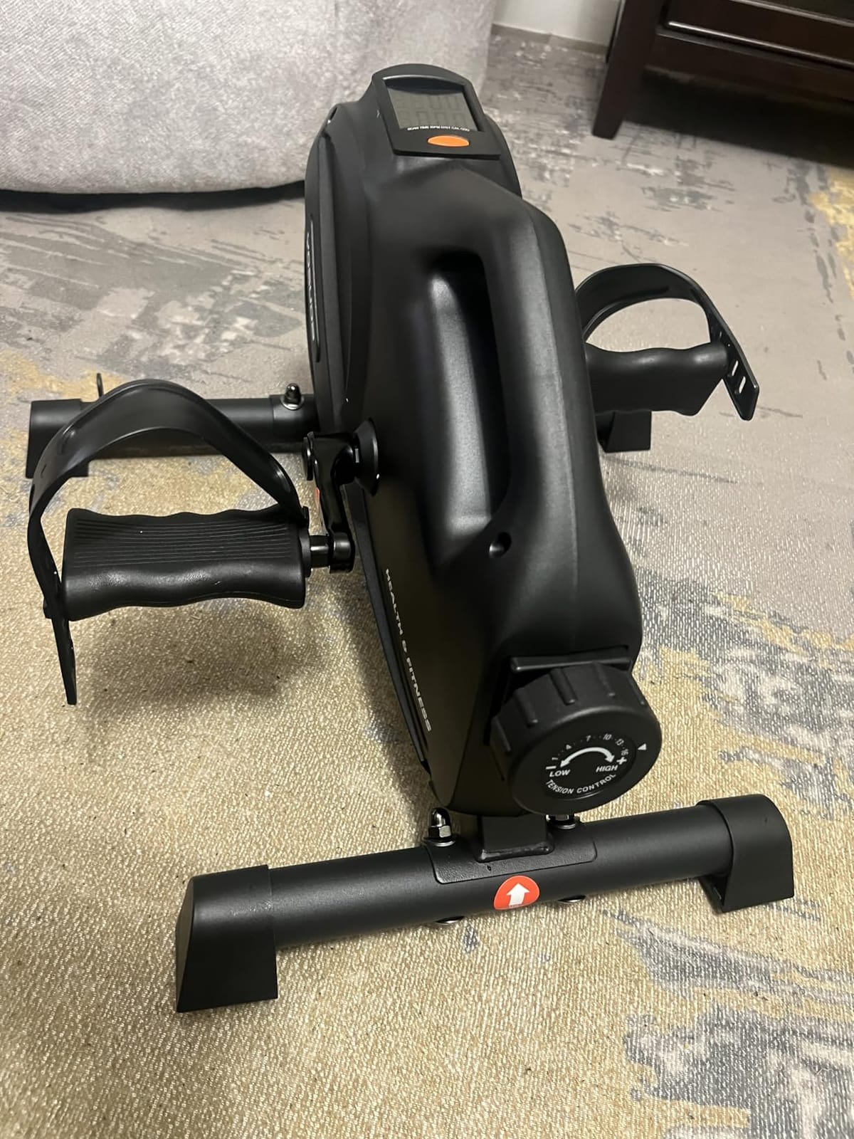 YOSUDA Under Desk Bike with 16-Level Magnetic Resistance & Bluetooth App | Quiet Pedal Exerciser While Sitting, Mini Exercise Bike for Adults & Seniors, Arm and Leg Machines for Office & Home customer photo 2