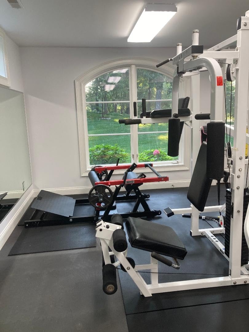 GMWD Hip Thrust Machine, 800LBS Plate-Loaded Glute Bridge Machine with Weight Holder, Heavy Duty Butt Exercise Equipment for Glute Muscles Building and Butt Shaping, Adjustable Footboard customer photo 2
