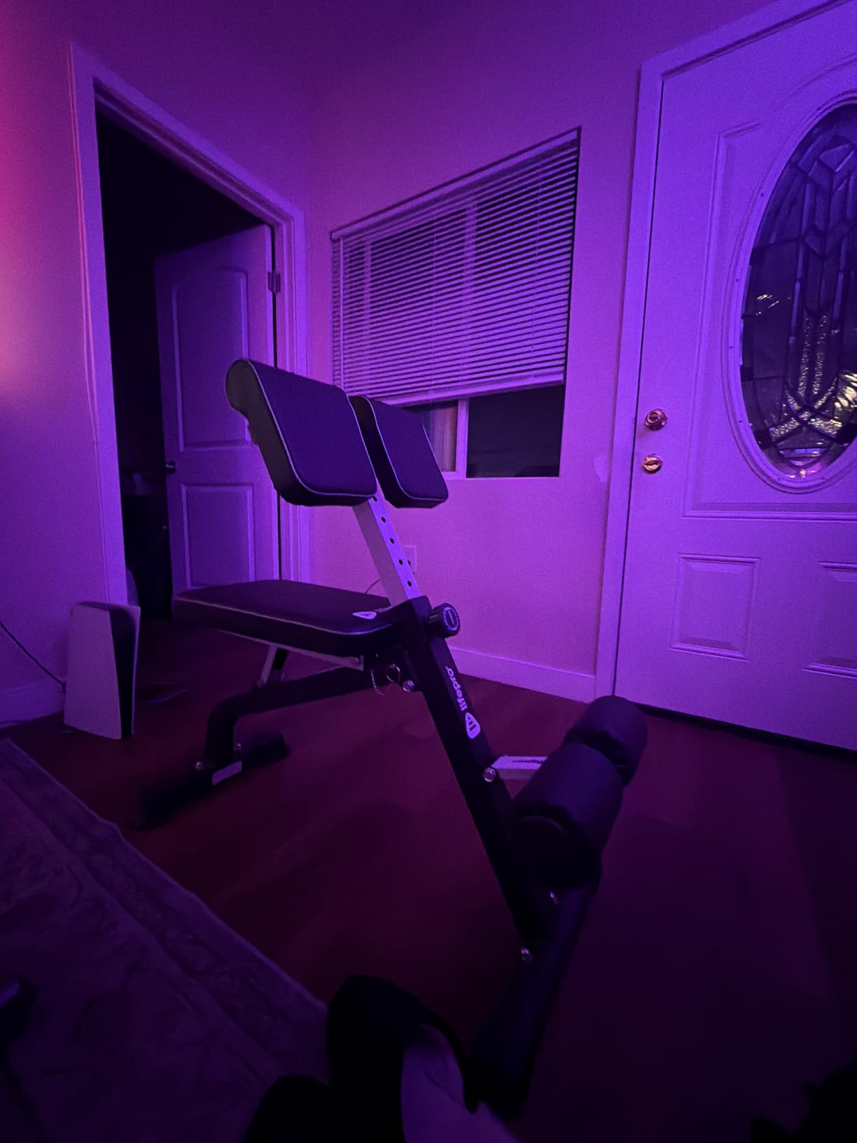 Lifepro SculptTrainer Roman Chair – 20+ Exercises, Foldable, 330 lb Cap | Hyperextension, hip thrusts, sit-ups & back extensions, 10 height=