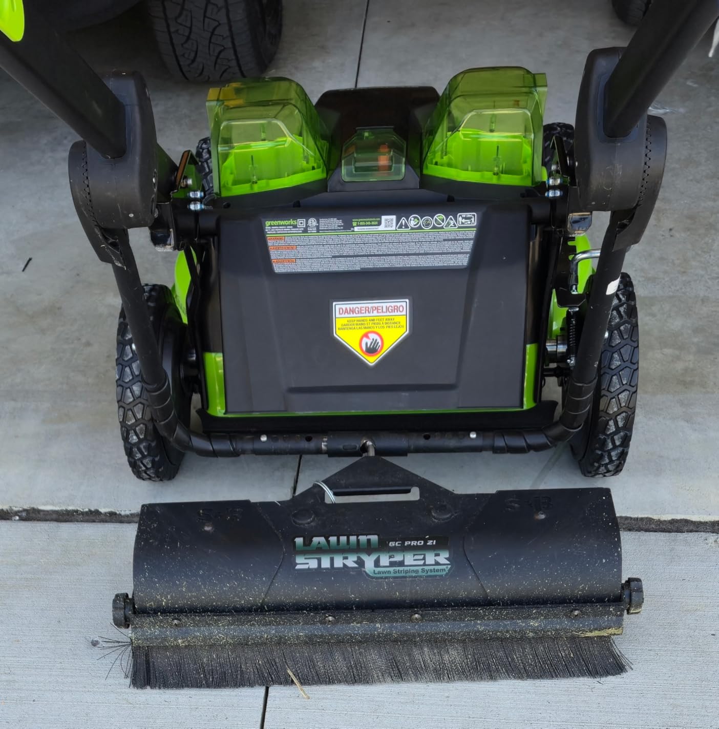 Greenworks 80V 25in Self-Propelled Lawn Mower, 4.0 Ah Battery and Charger customer photo 1