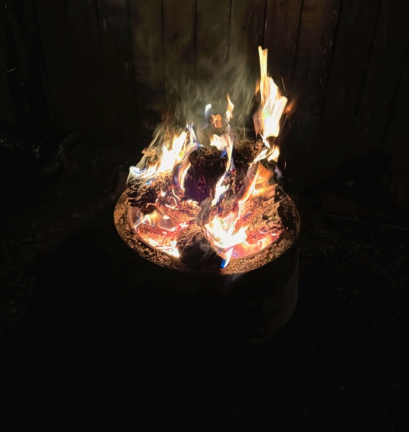 TIKI Social Smokeless Wood-Burning Fire Pit, 20-Inch, Cover, Ash Pan customer photo 2