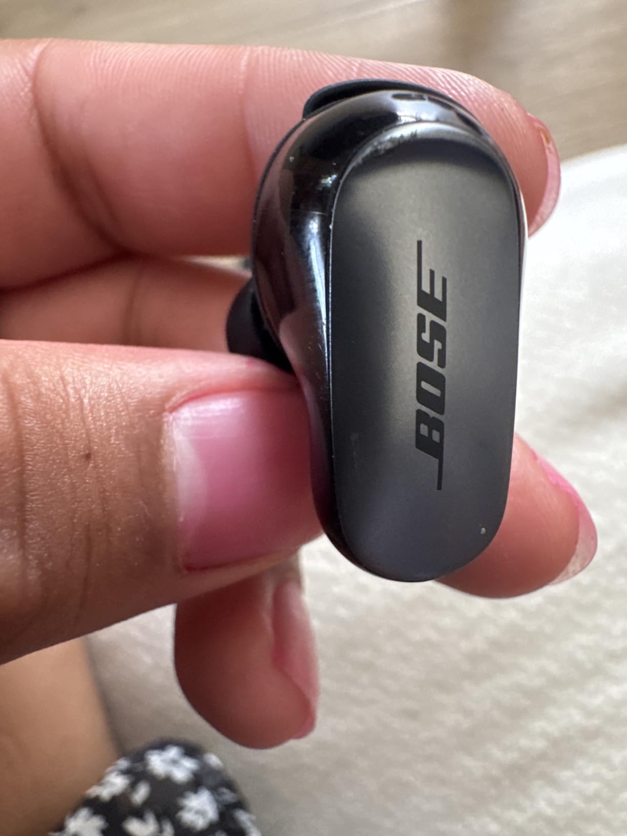 Bose QuietComfort Ultra True Wireless Noise Cancelling In-Ear Earbuds - Black (Renewed) customer photo 1