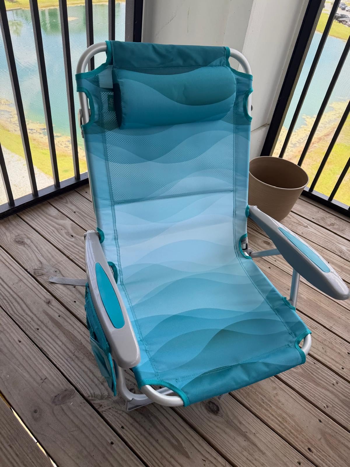 #WEJOY Beach Chairs for Adults,Reclining Adjustable 4 Position for Outdoor customer photo 1