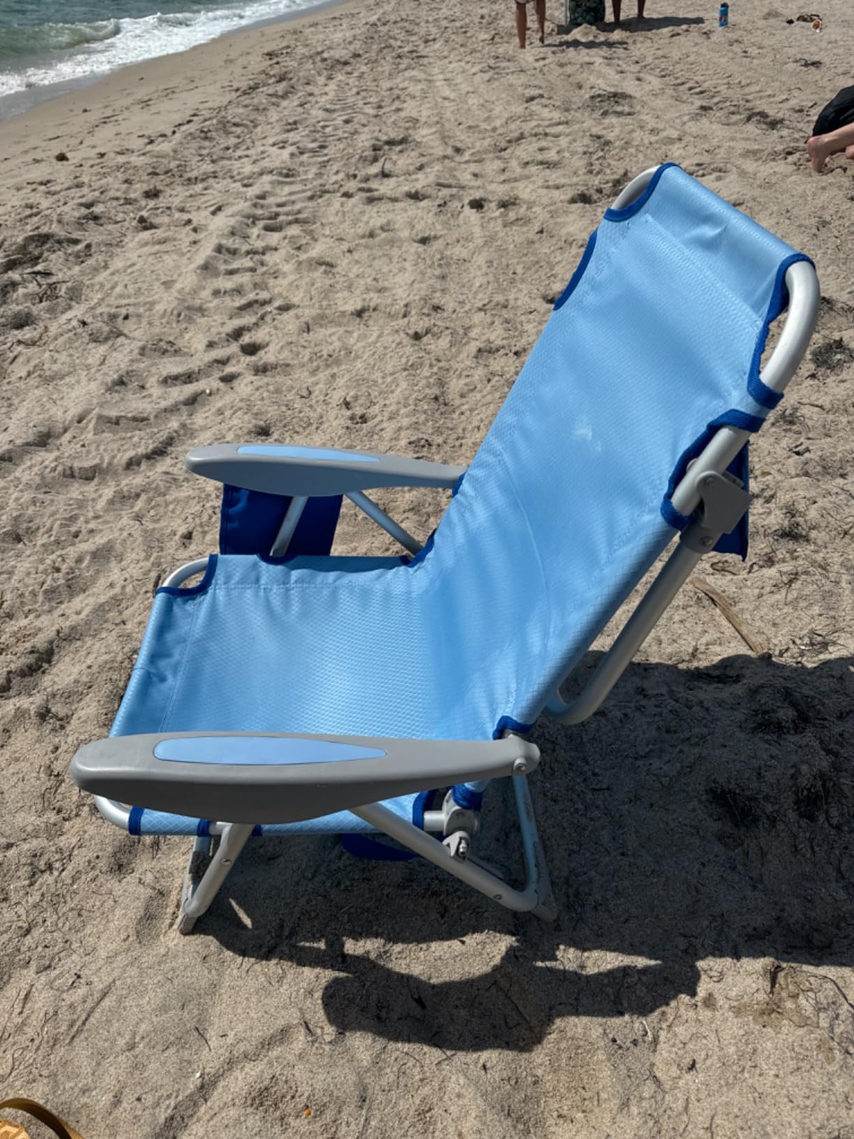 #WEJOY Beach Chairs for Adults,Reclining Adjustable 4 Position for Outdoor customer photo 2