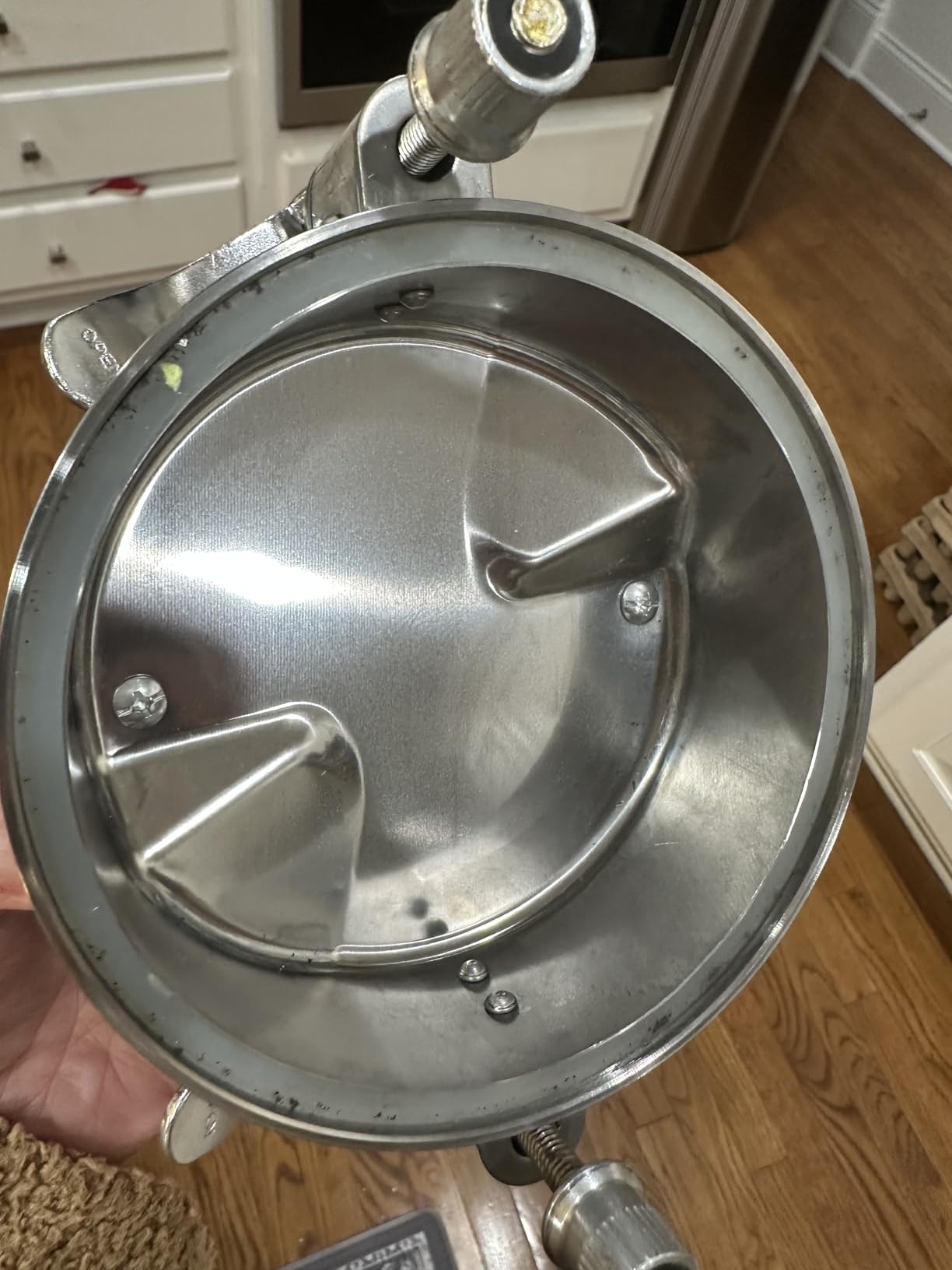 Grain Mill 150g,flour mill grinder for home,Electric Stainless Steel Grain Grinder for Wheat,Spices,coffee,Corn and Other Dry Food Grinders for Kitchen customer photo 1