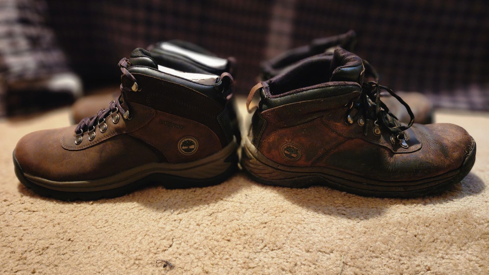 Timberland Men's Flume Mid Waterproof Hiking Boot customer photo 1