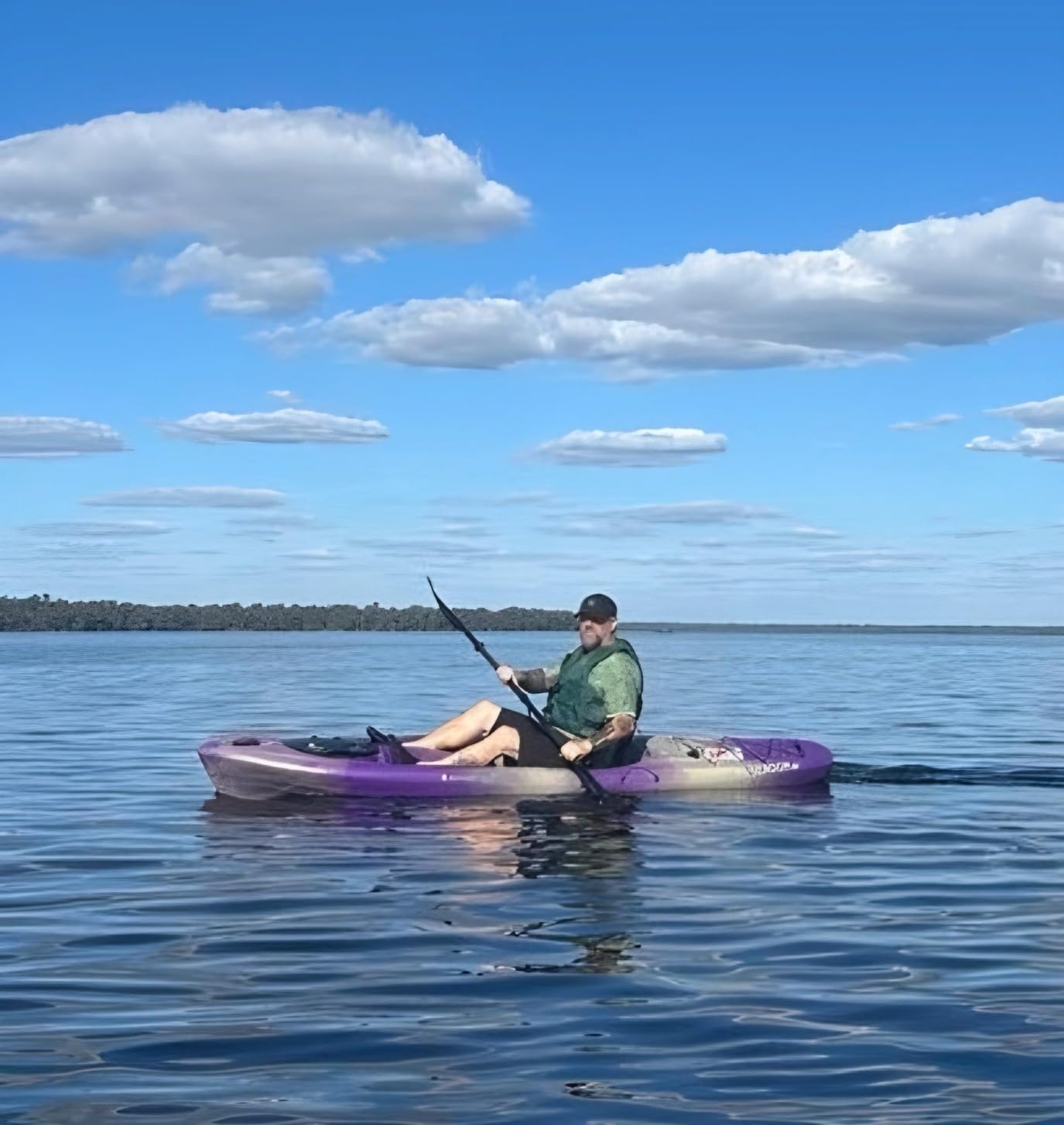 Perception Kayaks Perception Pescador | Sit on Top Fishing Kayak with Front Storage Well | Large Rear Storage and Dual Rod Holders customer photo 2