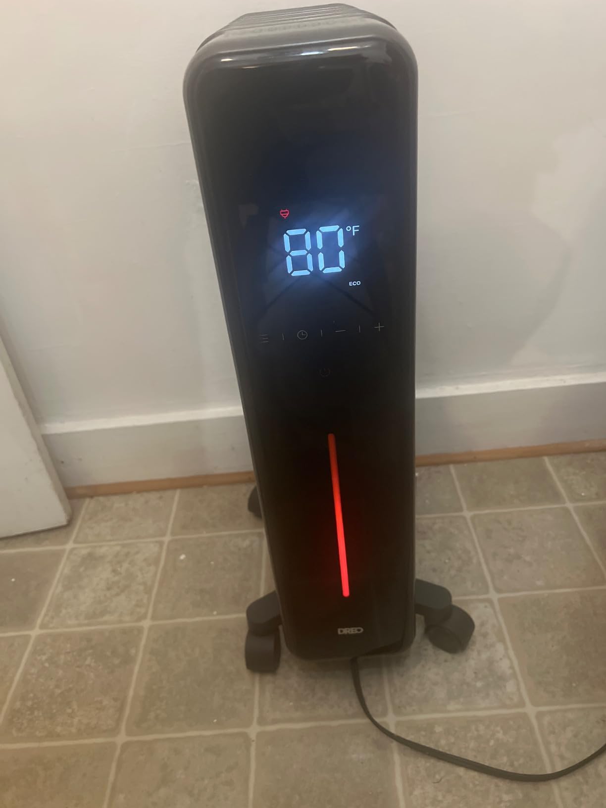 DREO Radiator Heater, 1500W Oil Filled Radiator Heater for Indoor Use customer photo 1