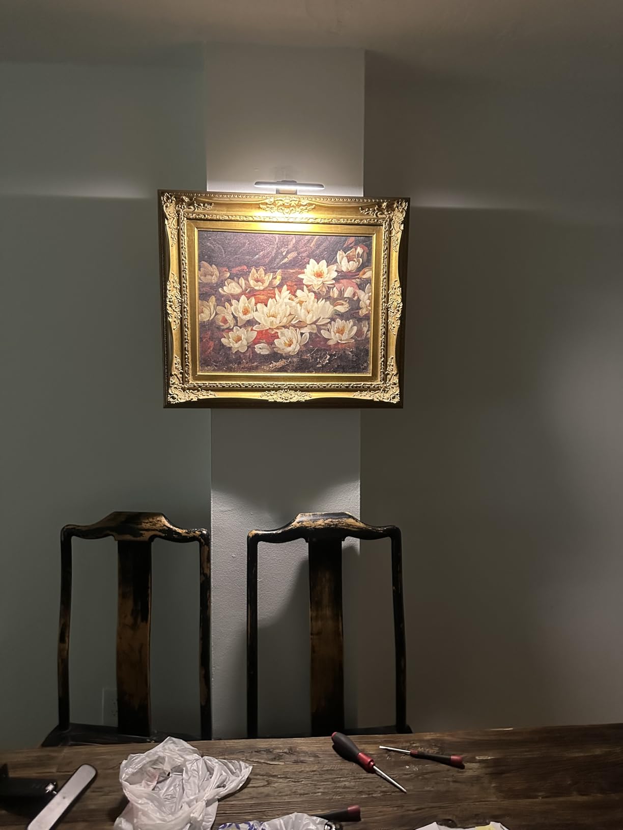 FULEN 2 Pack Picture Lights for Wall Rechargeable, Picture Frame Lights customer photo 1