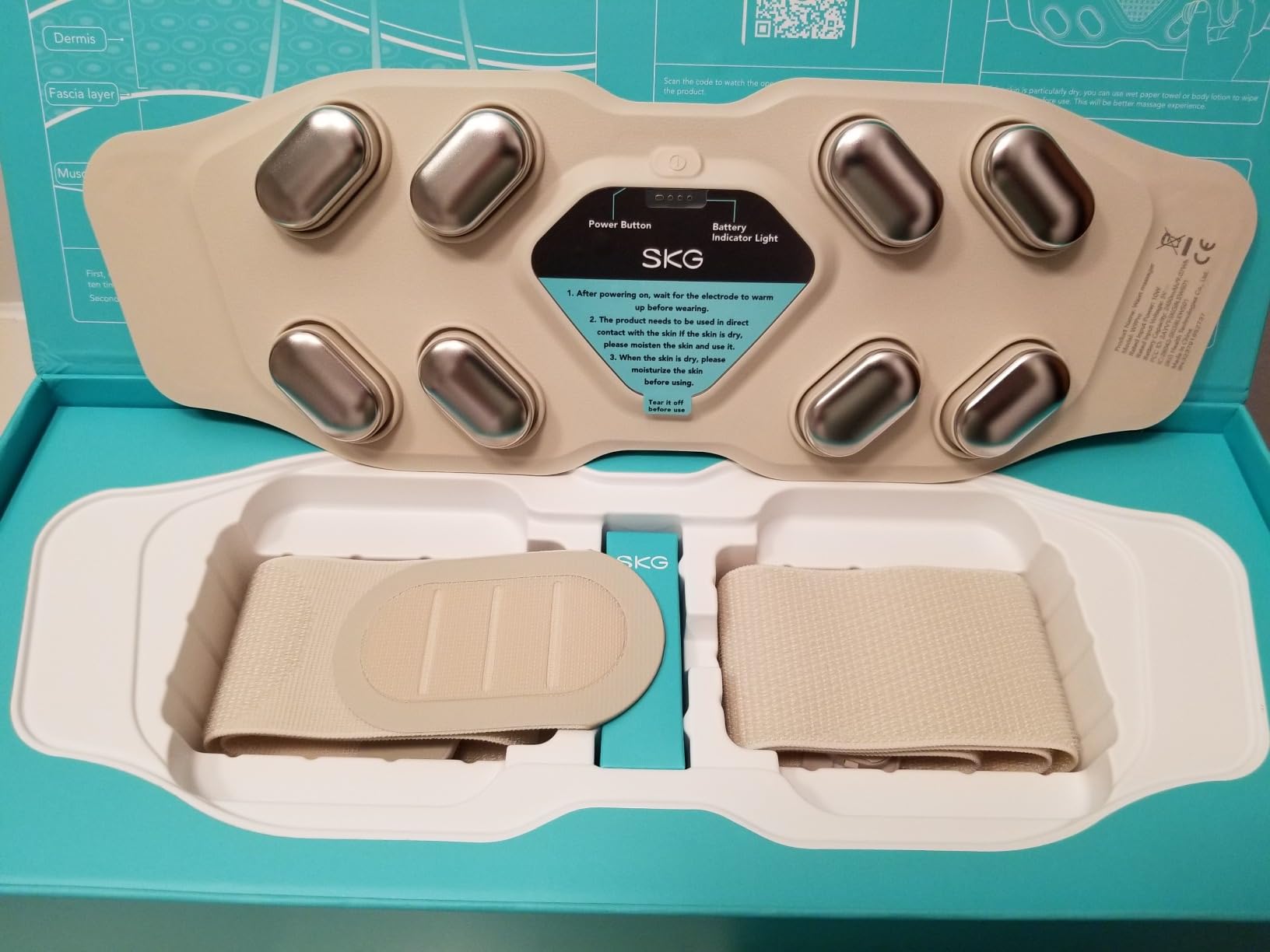 SKG W9 Pro FSA Lower Back Massager for Strain Relief Deep Tissue customer photo 1