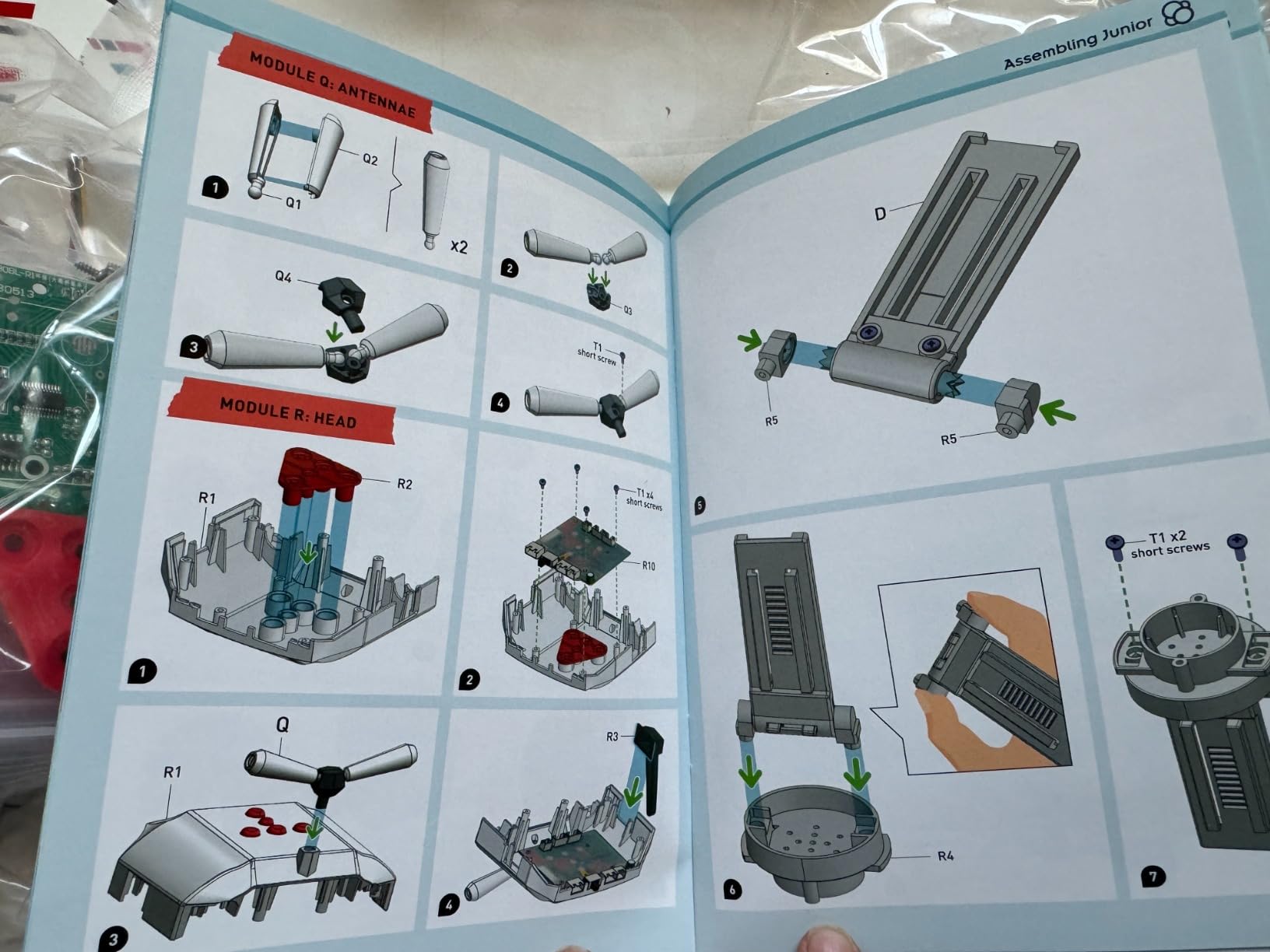 Thames & Kosmos Robotics Smart Machines Junior STEM Kit, Build & Code Your Robot’s Movements, Speed, Lights & Sounds, for Ages 8+, Use Screen-Free w/Built-in Buttons or via Block-Based Coding App customer photo 2