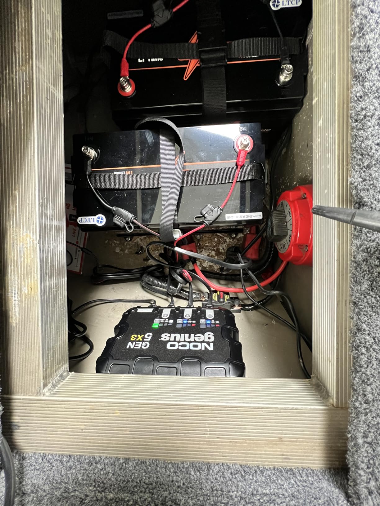 Litime 12V 100Ah Trolling Motor LiFePO4 Battery for Marine, Boat, RV, Yacht customer photo 2
