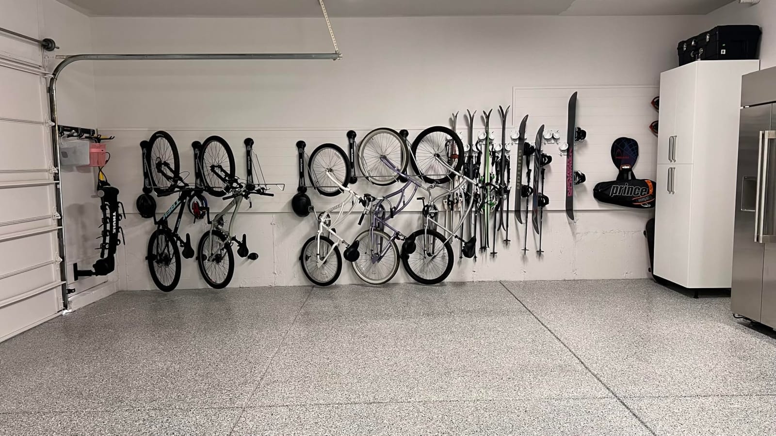 Gravity Grabber, The OG - Ski & Snowboard Wall Mount, Indoor Garage & Home Storage Organizer, Damage-Free Grip, Holds Skis/Boards/Poles/More, Space-Saving Premium Gear Rack, (Wood 2-Pack) customer photo 1