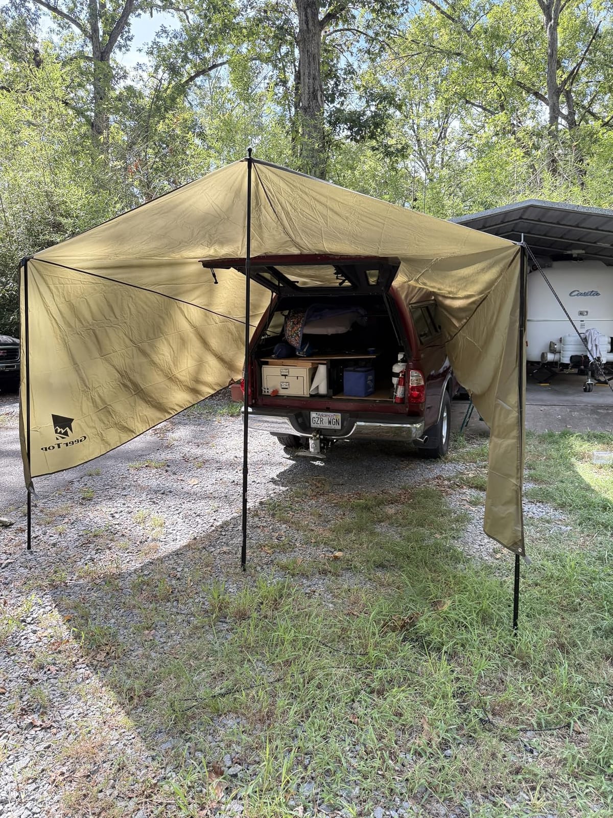 GEERTOP Car Tailgate Awning 19 x 16 FT, Waterproof Camping Shelter customer photo 2