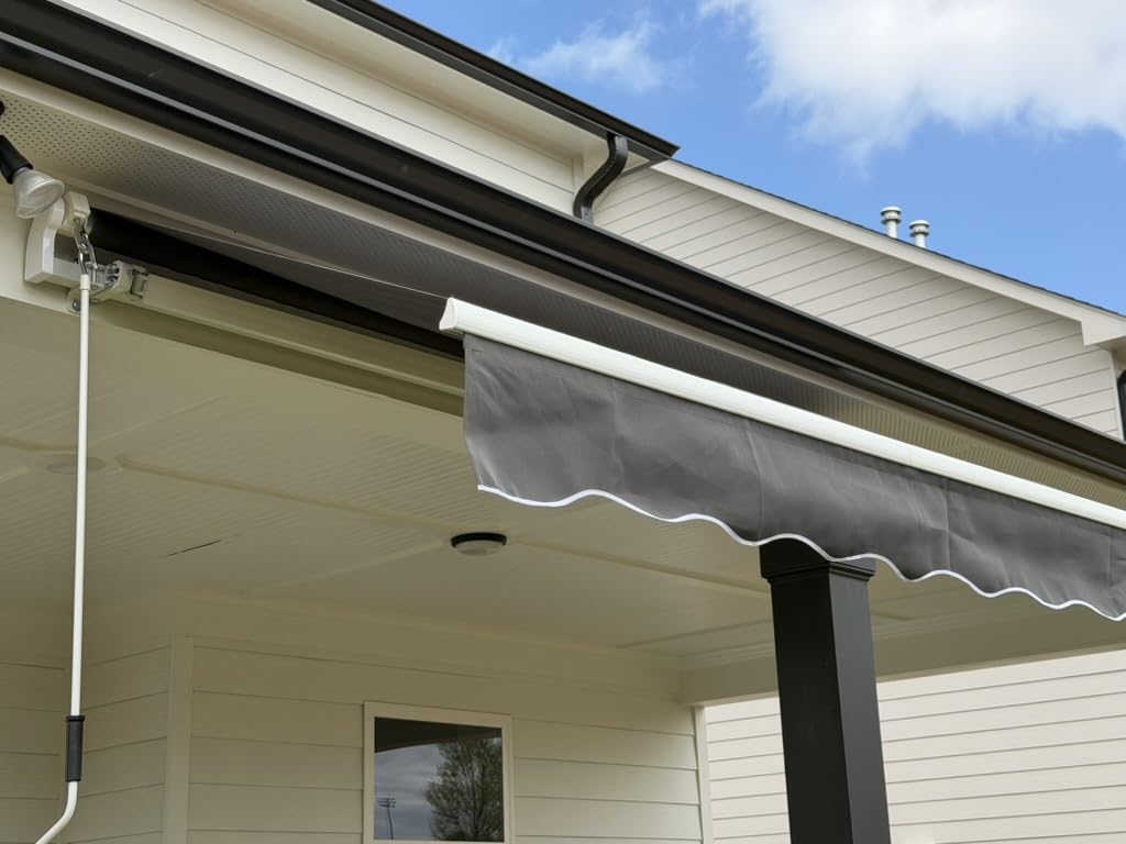 13.1'x8.2' Patio Awning Retractable Awning Cover Sunshade Shelter customer photo 1