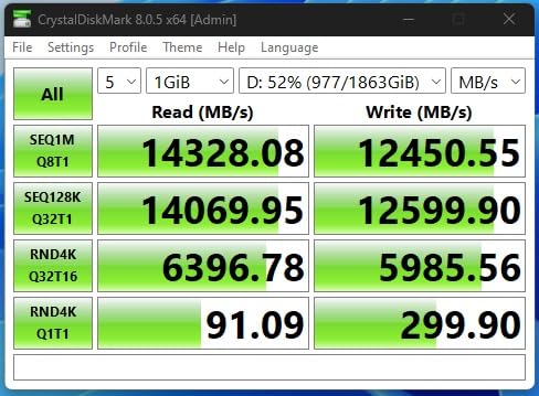 Crucial T705 PCIe Gen5 NVMe 1TB SSD, Up to 13,600MB/s, TLC NAND, Intel & Ryzen Compatible, for Hardcore Gaming & High-Speed Storage, Solid State Drive, Includes 1Mo Adobe CC – CT1000T705SSD3 customer photo 2