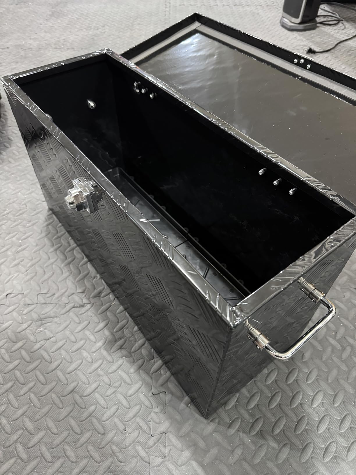 60''Inch Aluminum Truck Tool Box Trailer Chest Box(‎60