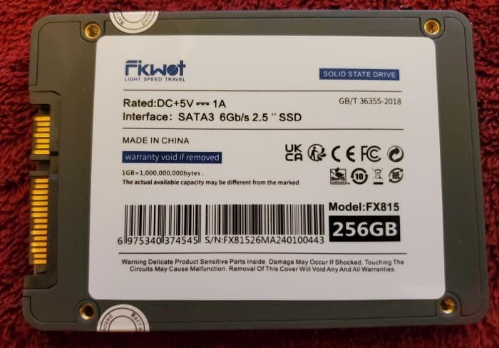 Fikwot FX815 1TB SSD, 2.5