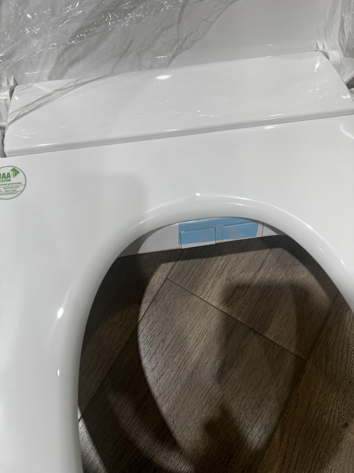 iliD Heated Bidet Toilet Seat with Remote, Electric, Warm Water, Elongated customer photo 2