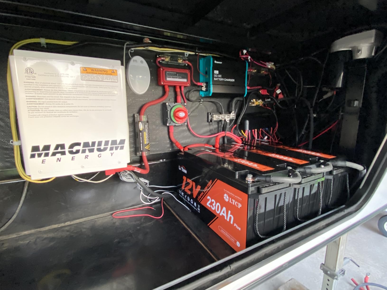 Litime 12V 100Ah LiFePO4 Battery, Group 24 Lithium Batteries for RV, Camper customer photo 2