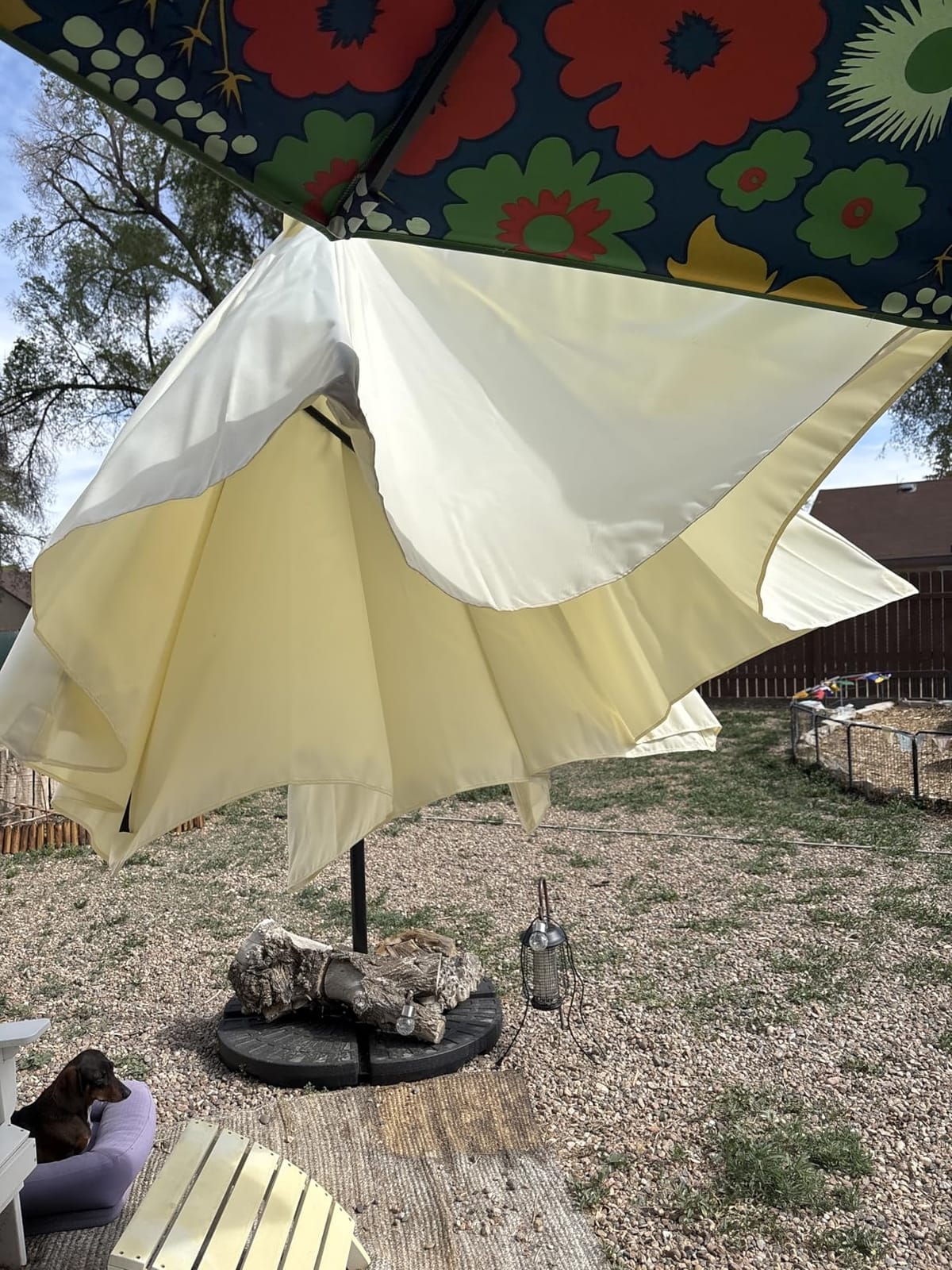 Best Choice Products 10ft Offset Cantilever Hanging Market Patio Umbrella, 8 Sturdy Ribs, Easy Adjustment - Amethyst Purple customer photo 2